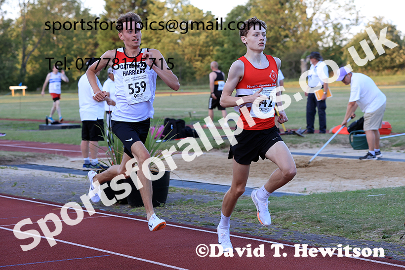 800 metres, 2025 NEGP No 4, Monkton. Photo: David T. Hewitson/Sports for All Pics